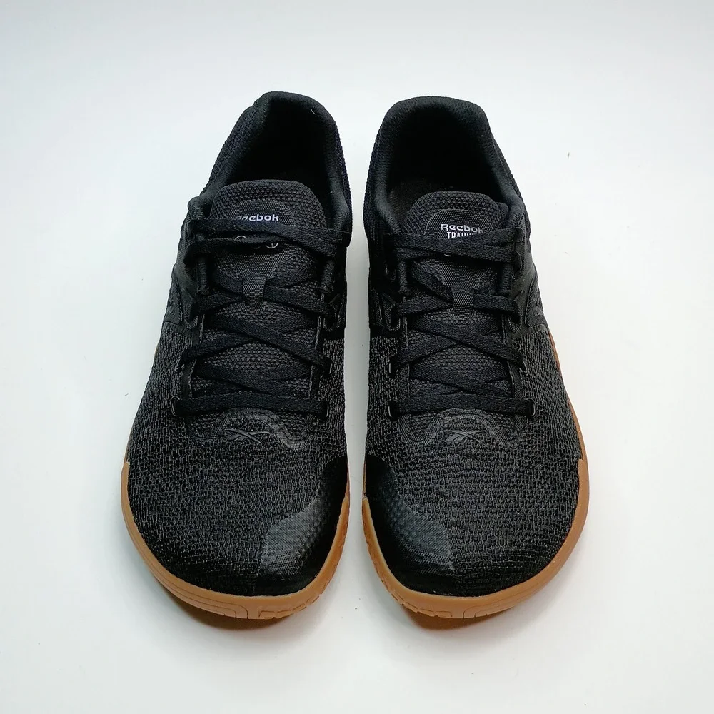 Reebok Nano Zero Barefoot Men‎ Training Shoes Black Gum 1000200019 Size 8